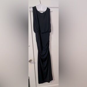 Bobi Navy Blue Evening Gown / Dress in Size S